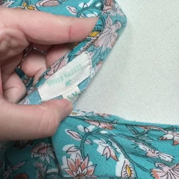 World Market Bohemian Gypsy Maxi Dress - Size S/M - Picture 4 of 4